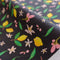 Lemon Dark Grey Cotton